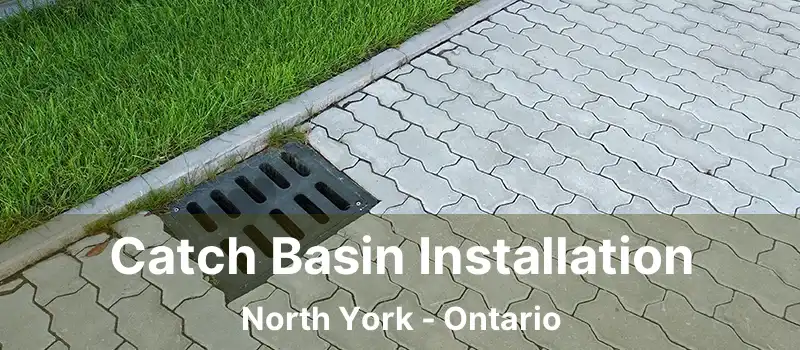 Catch Basin Installation North York - Ontario